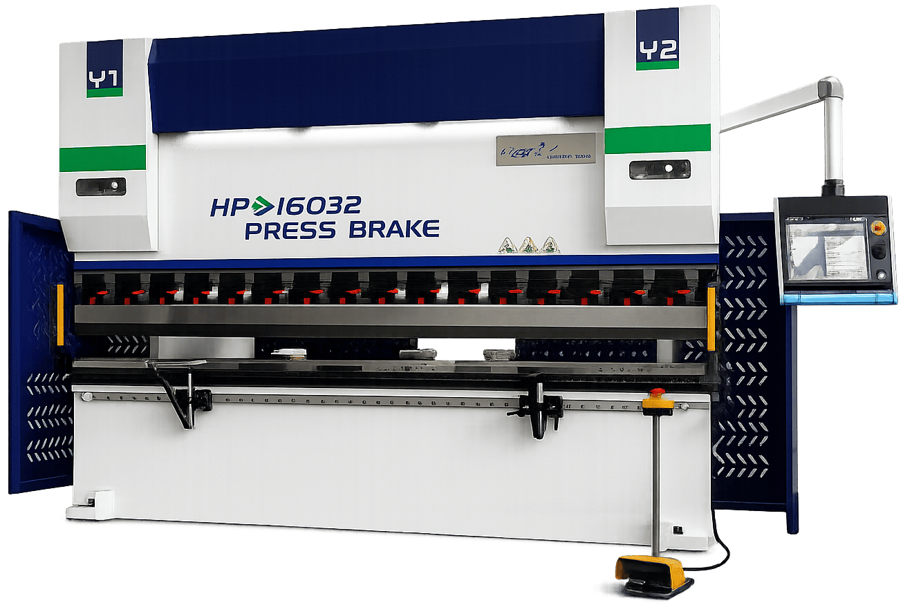 Промисловий гідравлічний листозгинальний прес HP-16032 PRESS BRAKE з ЧПУ в IWERKE