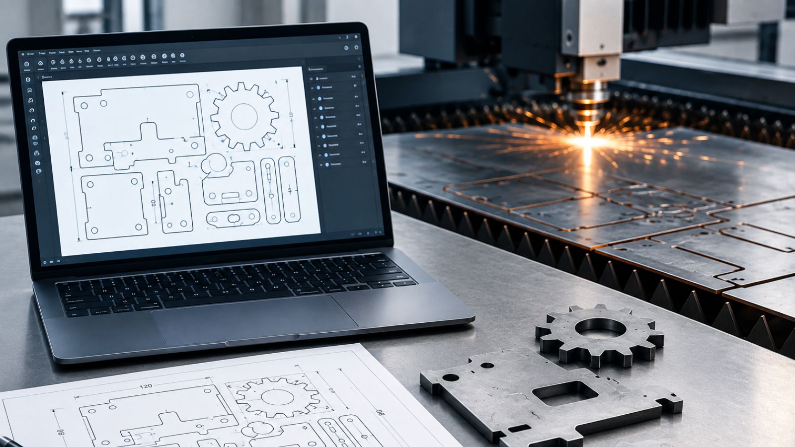 Як підготувати DXF/DWG файл для лазерного різання: технічний чек-лист